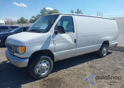 2001 Ford Econoline E250 Van from USA, damaged, VIN 1FTNS24LX1HA74996